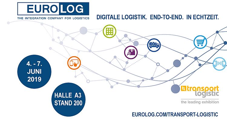 EURO-LOG auf der Transport Logistic: Digitale Logistik. End-to-End. In Echtzeit.