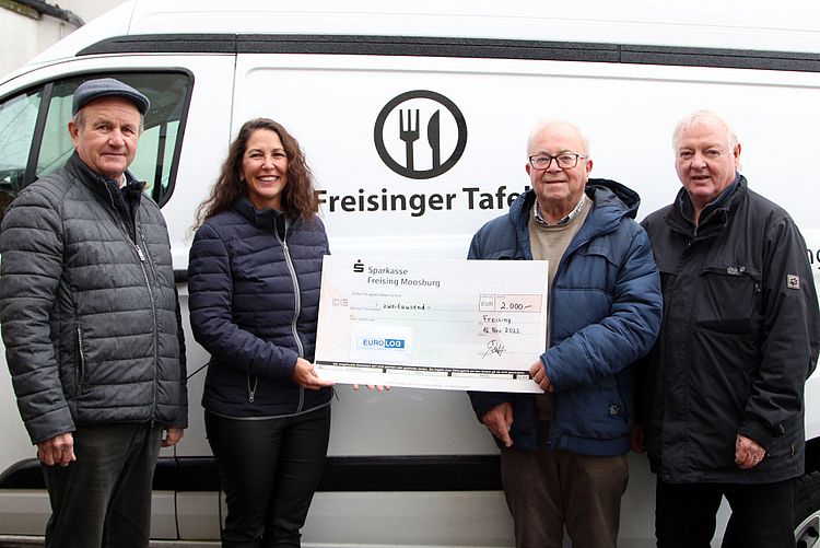 Tafel Freising EUROLOG Spendenübergabe