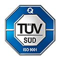 TÜV SÜD ISO 9001 TÜV SÜD ISO 9001