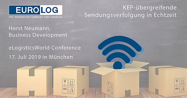 EURO-LOG referiert zu KEP-übergreifender Sendungsverfolgung auf der eLogisticsWorld Conference