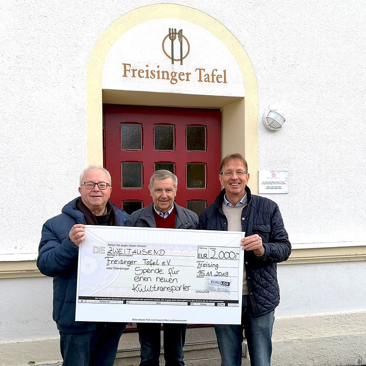 Euro-Log spendet an Freisinger Tafel und Kindergarten Sonnenschein Hallbergmoos