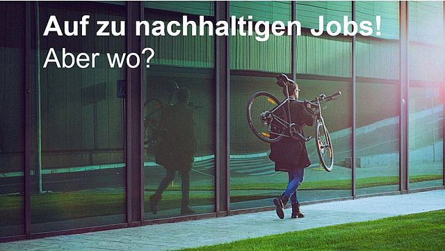 Suche nicht nach einem „Nachhaltigkeitsjob“, wenn Du  einen nachhaltigen Job willst!