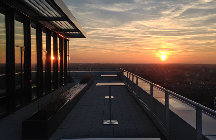 MS Panorama Sonnenuntergang