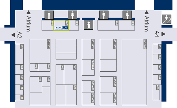 EURO-LOG Halle A3 Stand 200 EURO-LOG Halle A3 Stand 200